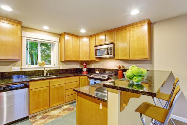 Maple Kitchen Cabinet Service in Denton